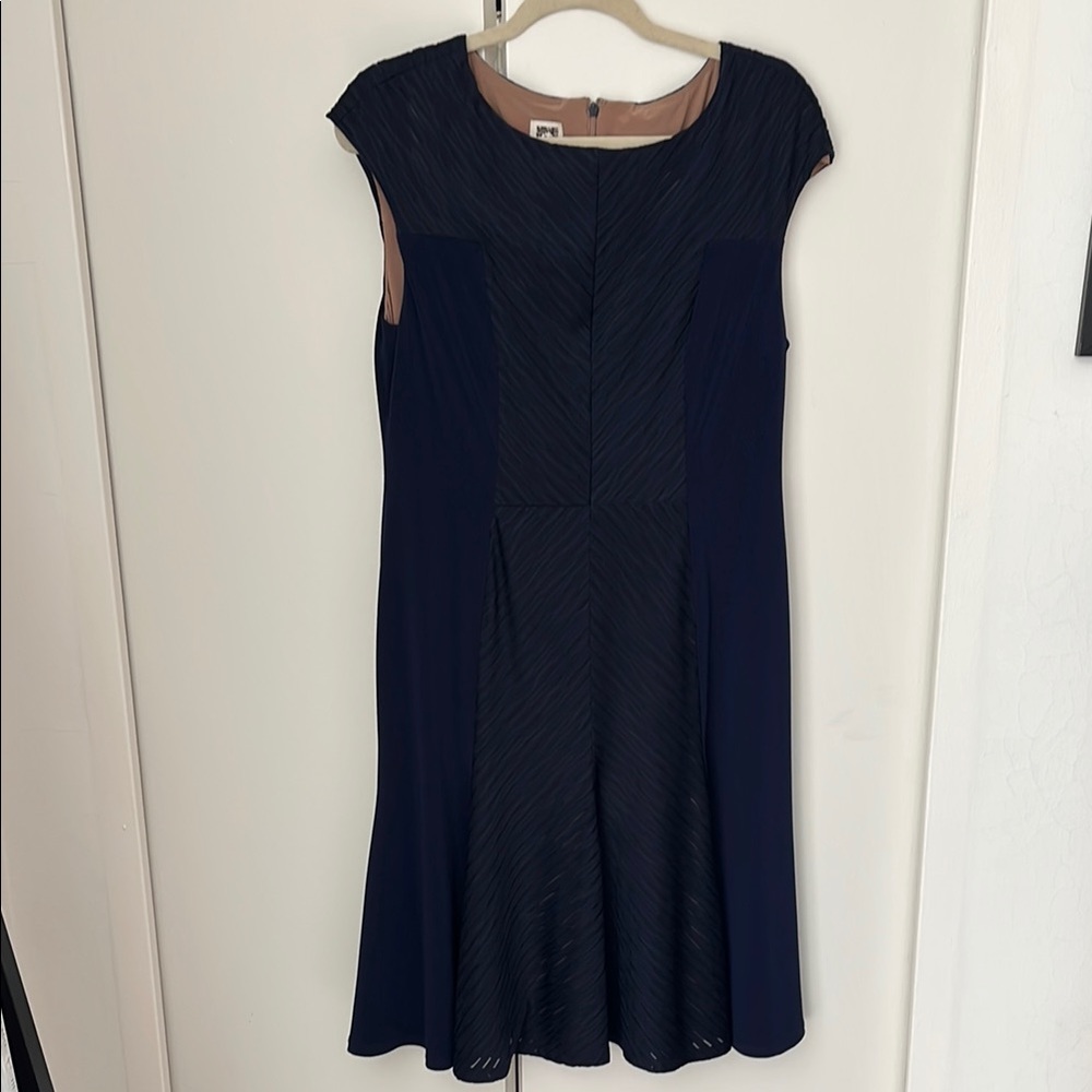 Elegant Navy Blue Dress